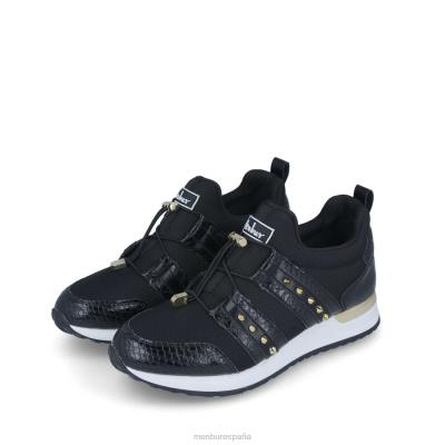 Menbur mujer capúa 204L625 zapatillas negro