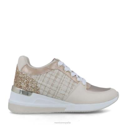 Menbur mujer charoita 204L579 zapatillas beige