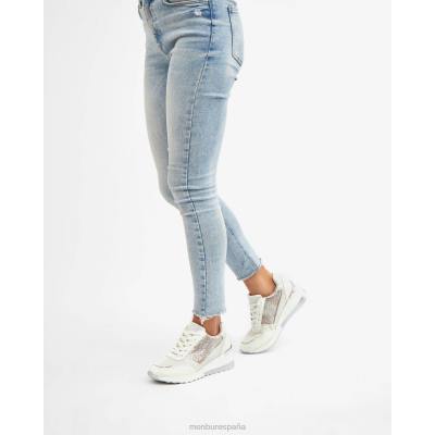 Menbur mujer clevea 204L581 zapatillas plata