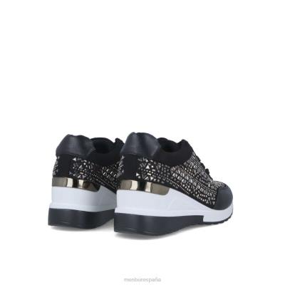 Menbur mujer dionea 204L618 zapatillas negro