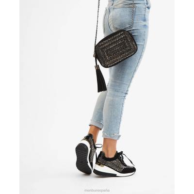 Menbur mujer dionea 204L618 zapatillas negro