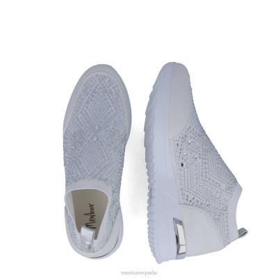 Menbur mujer discelia 204L3664 zapatillas blanco