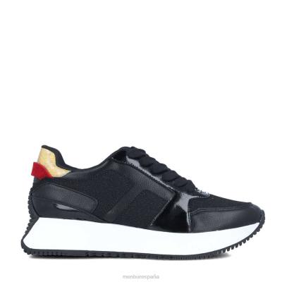 Menbur mujer fidio 204L564 zapatillas negro