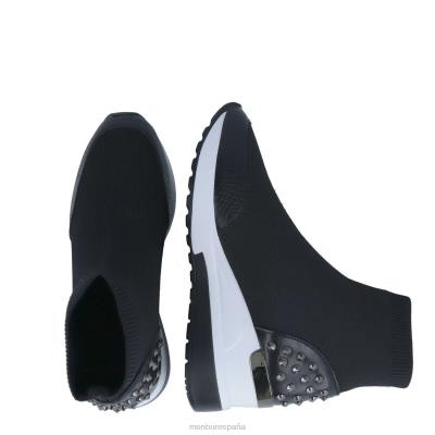 Menbur mujer frente 204L670 zapatillas negro