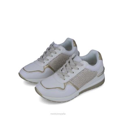 Menbur mujer ipomea 204L609 zapatillas blanco