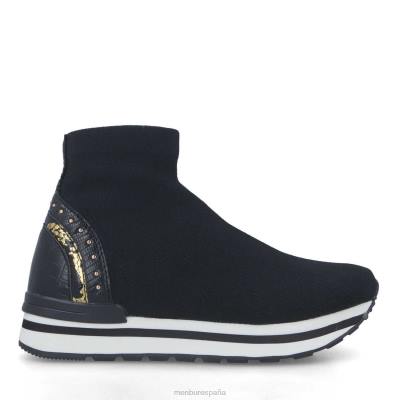 Menbur mujer lonicera 204L583 zapatillas negro