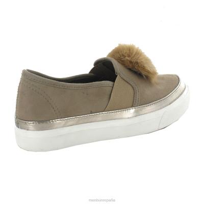 Menbur mujer luyten 204L3708 zapatillas beige