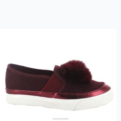 Menbur mujer luyten 204L3709 zapatillas rojo