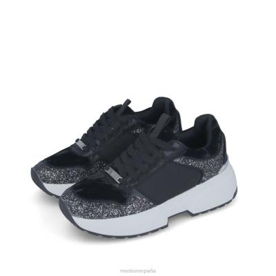 Menbur mujer mazzara 204L3676 zapatillas negro