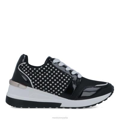 Menbur mujer mirica 204L605 zapatillas negro