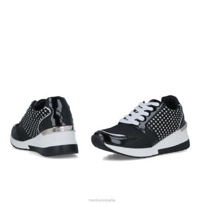 Menbur mujer mirica 204L605 zapatillas negro