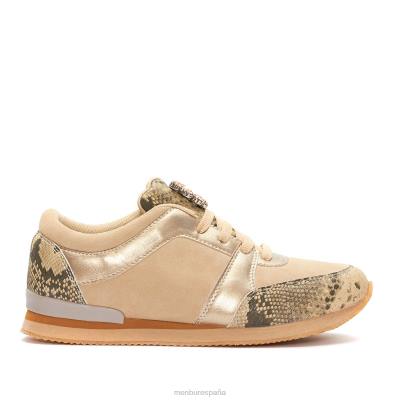 Menbur mujer ortí 204L3717 zapatillas beige