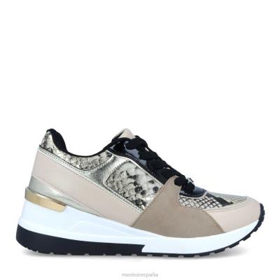 Menbur mujer pietra 204L656 zapatillas beige