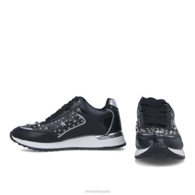 Menbur mujer sabina 204L600 zapatillas negro