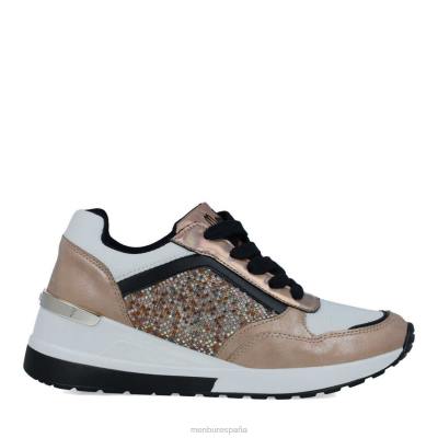 Menbur mujer tracia 204L3659 zapatillas beige