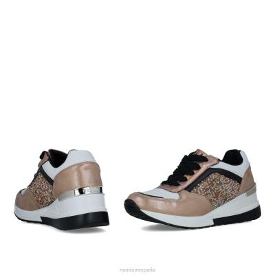 Menbur mujer tracia 204L3659 zapatillas beige