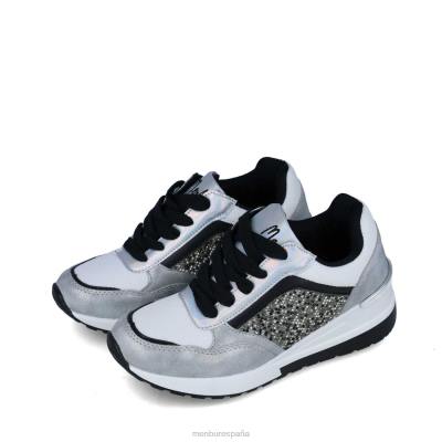 Menbur mujer tracia 204L595 zapatillas plata