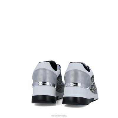 Menbur mujer tracia 204L595 zapatillas plata