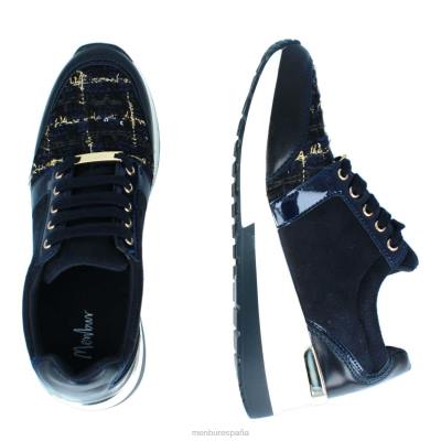 Menbur mujer trarivi 204L711 zapatillas azul oscuro