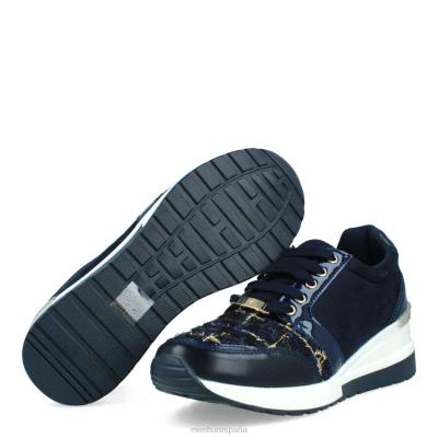 Menbur mujer trarivi 204L711 zapatillas azul oscuro