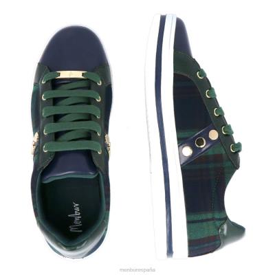 Menbur mujer trasaco 204L3719 zapatillas verde