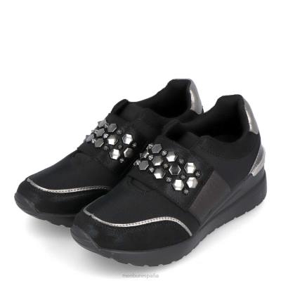 Menbur mujer traso 204L712 zapatillas negro