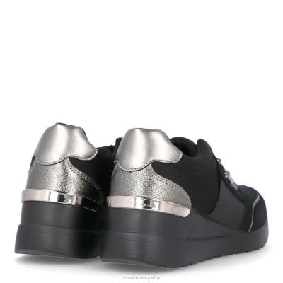 Menbur mujer traso 204L712 zapatillas negro