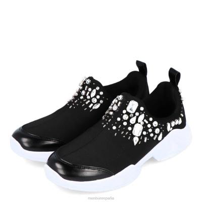 Menbur mujer ursul 204L3688 zapatillas negro