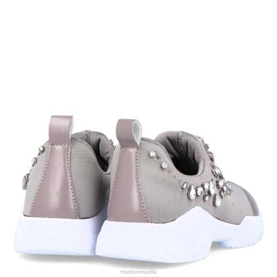 Menbur mujer ursul 204L642 zapatillas gris