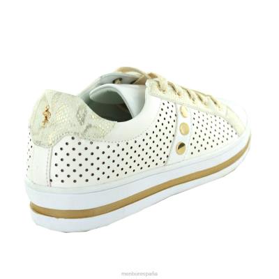 Menbur mujer vidor 204L3680 zapatillas oro