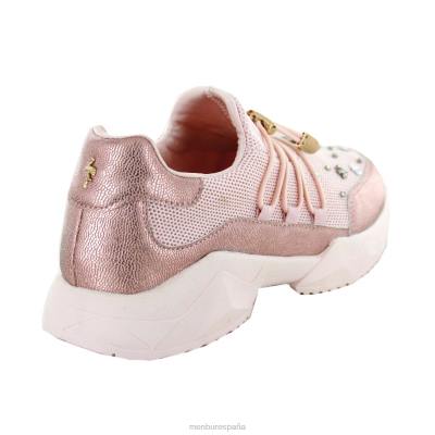 Menbur mujer vigarano 204L3679 zapatillas maquillaje rosa