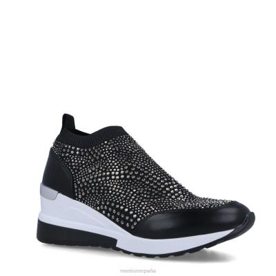 Menbur mujer yocasta 204L3654 zapatillas negro